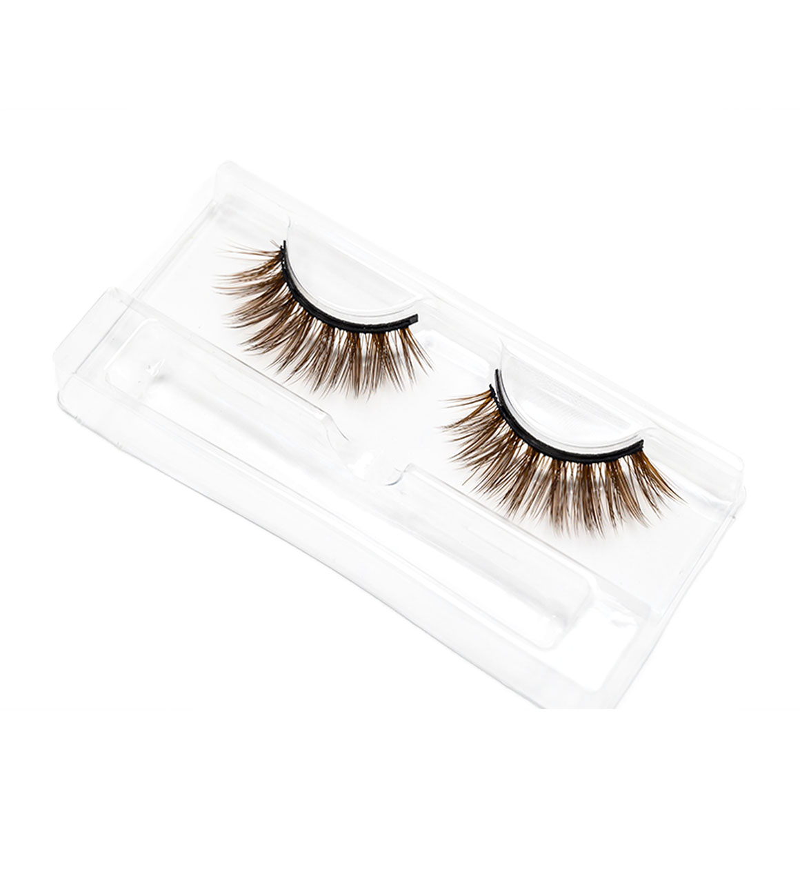 natural false eyelashes brown 904-491